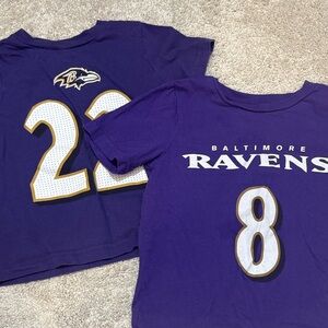 Baltimore Ravens Kids Purple T-Shirts